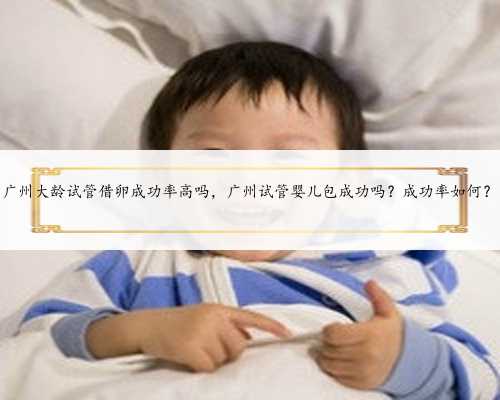 广州大龄试管借卵成功率高吗，广州试管婴儿包成功吗？成功率如何？